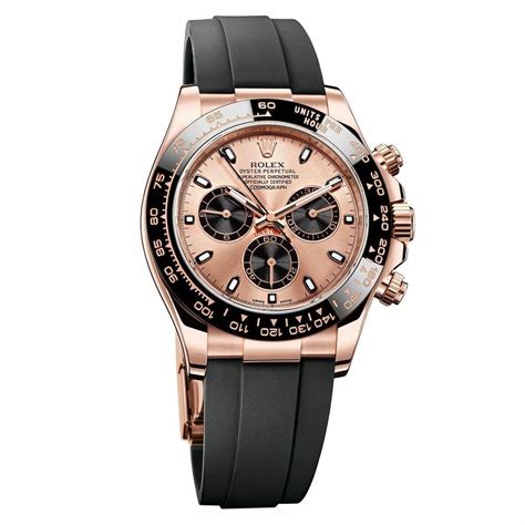 rolex daytona rubber strap